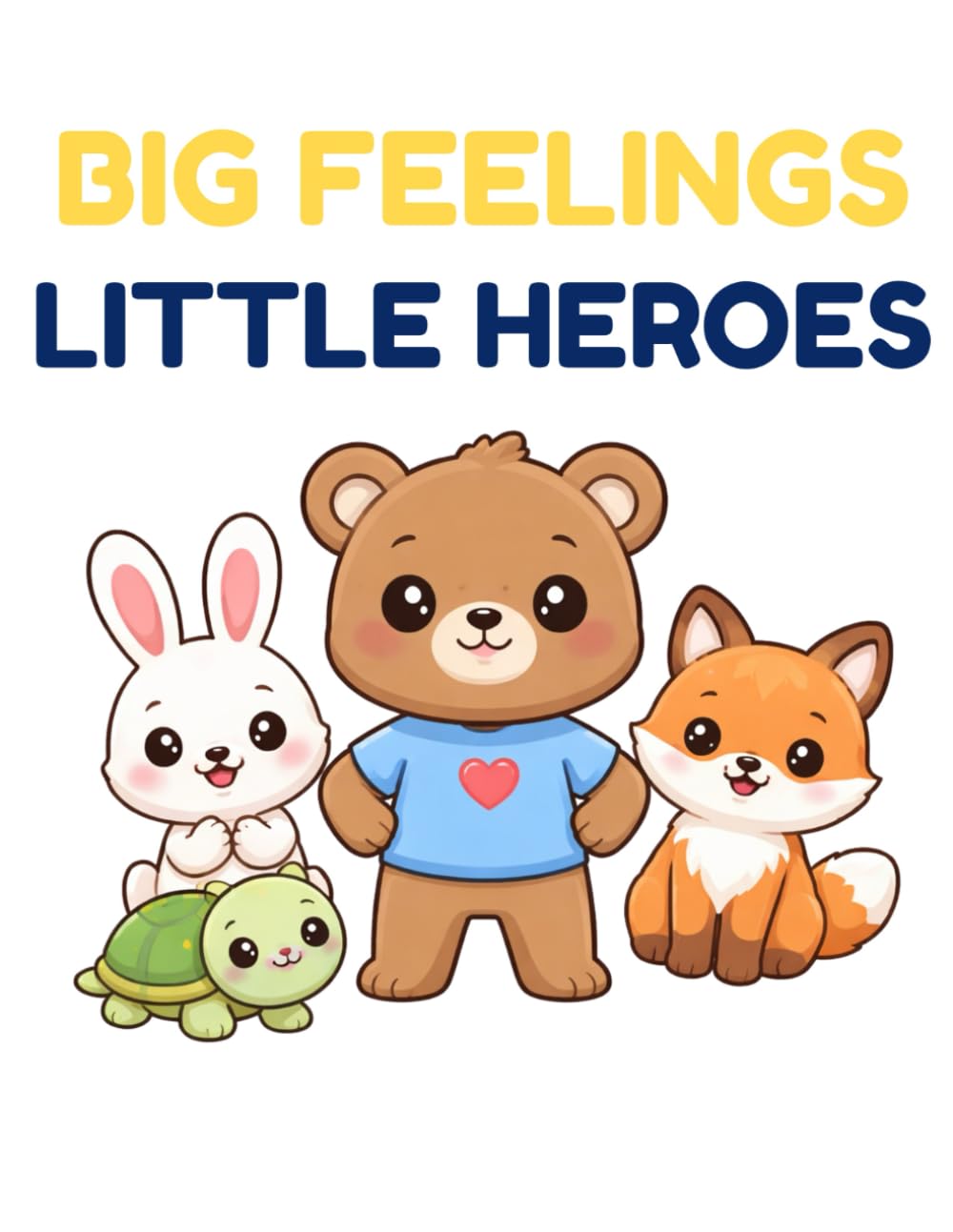 Big Feelings Little Heroes: A Coloring Book About Emotions