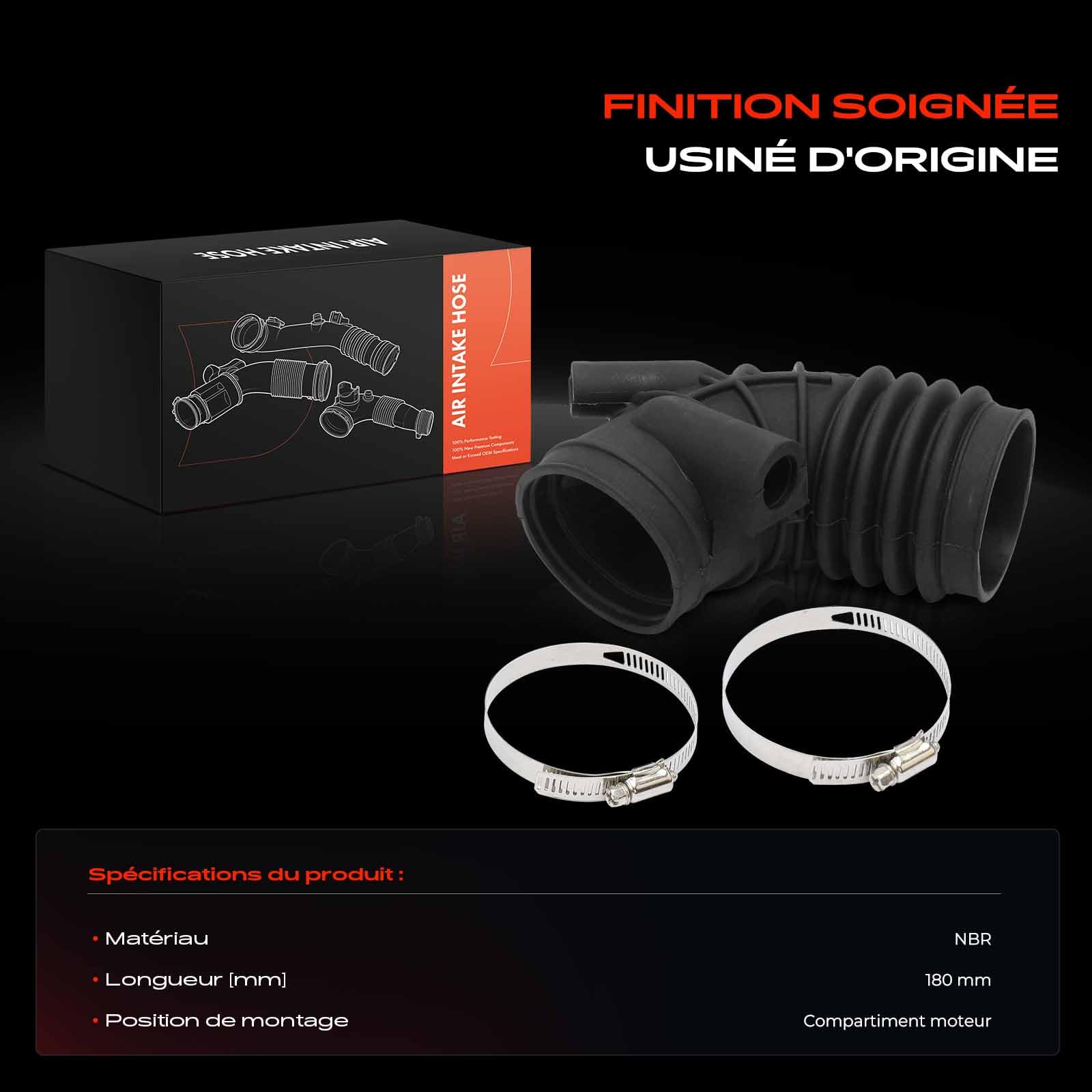 Frankberg Tuyau d'admission d'air 13711708800 | Compatible avec: Série 3 Touring E30, Série 3 E30, Série 3 Cabriolet E30