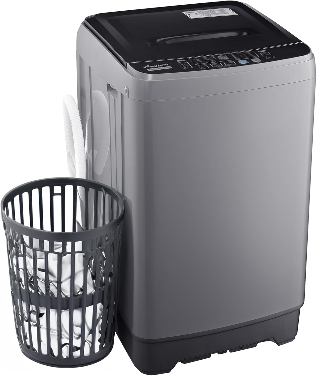 Anypro Small Portable Washing Machine 13LBS Portable Washer Machine with Drain Dump