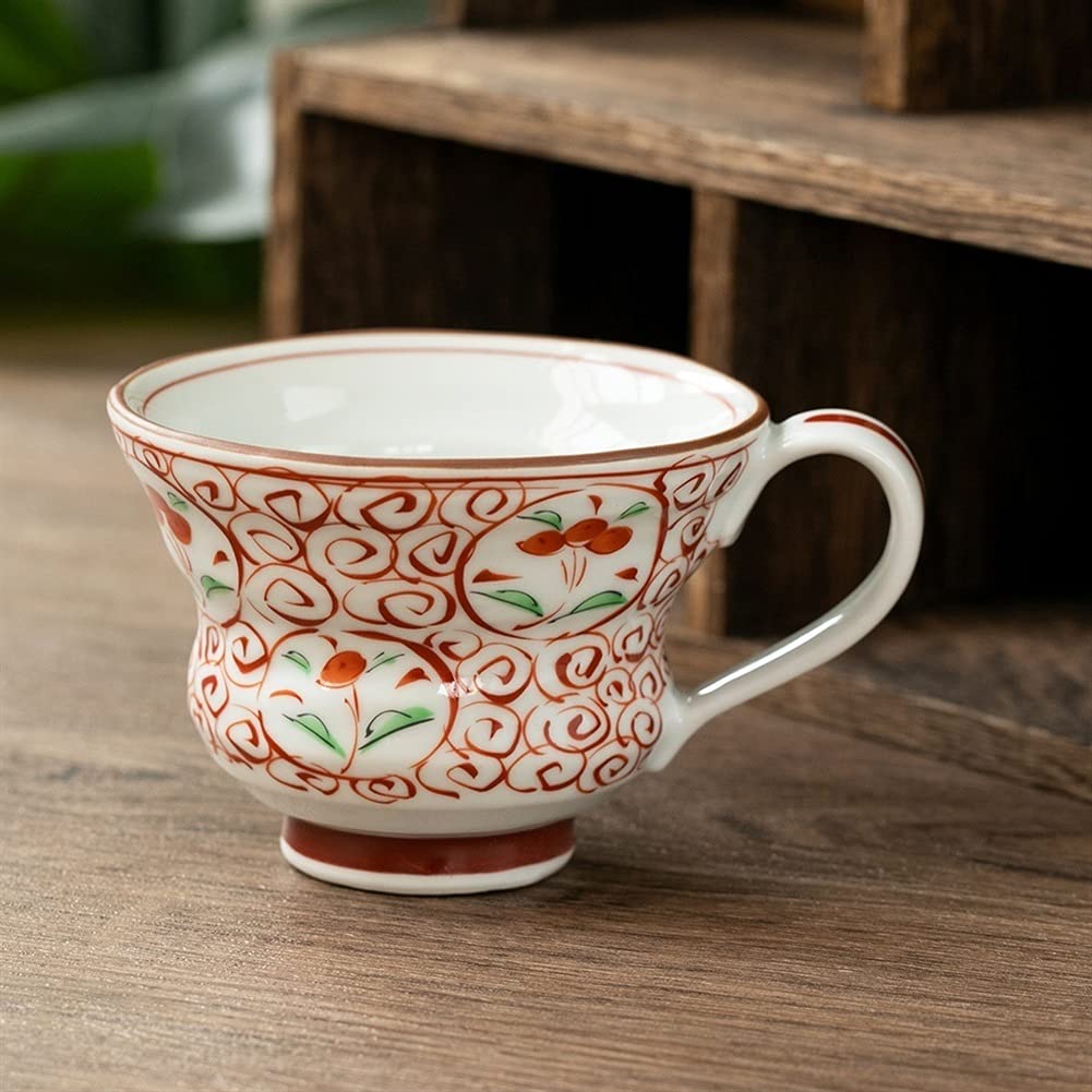 Amerykańskie ceramiczne filiżanki do kawy wielokrotnego użytku, popołudniowe kubki Cappuccino Latte kubki na mleko kubek śniadaniowy szklanki do napojów kubek