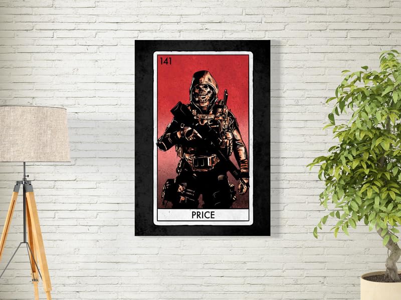 bpa John Price Cel Card Wall Art for Decoration easy to hang, 90x60cm, 1Pcs