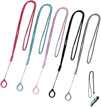 Silicone Cigarette Lanyard, 5 Pcs Cigarette Hanging Rope Portable Choker Electronic Accessories Neck Holder for Hanging Cigarettes, Pens and Keys