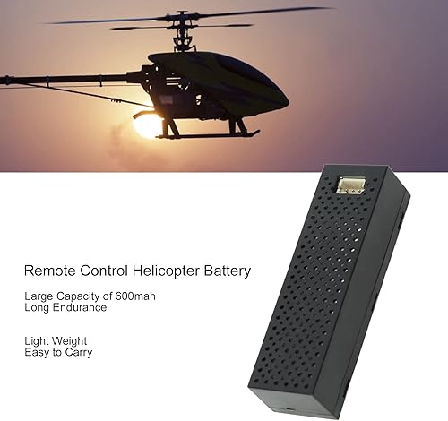 Miniatura 9 de SUNGOOYUE batería de avión de 600mah RC, batería del helicóptero de la ión de litio 7.4V para K200