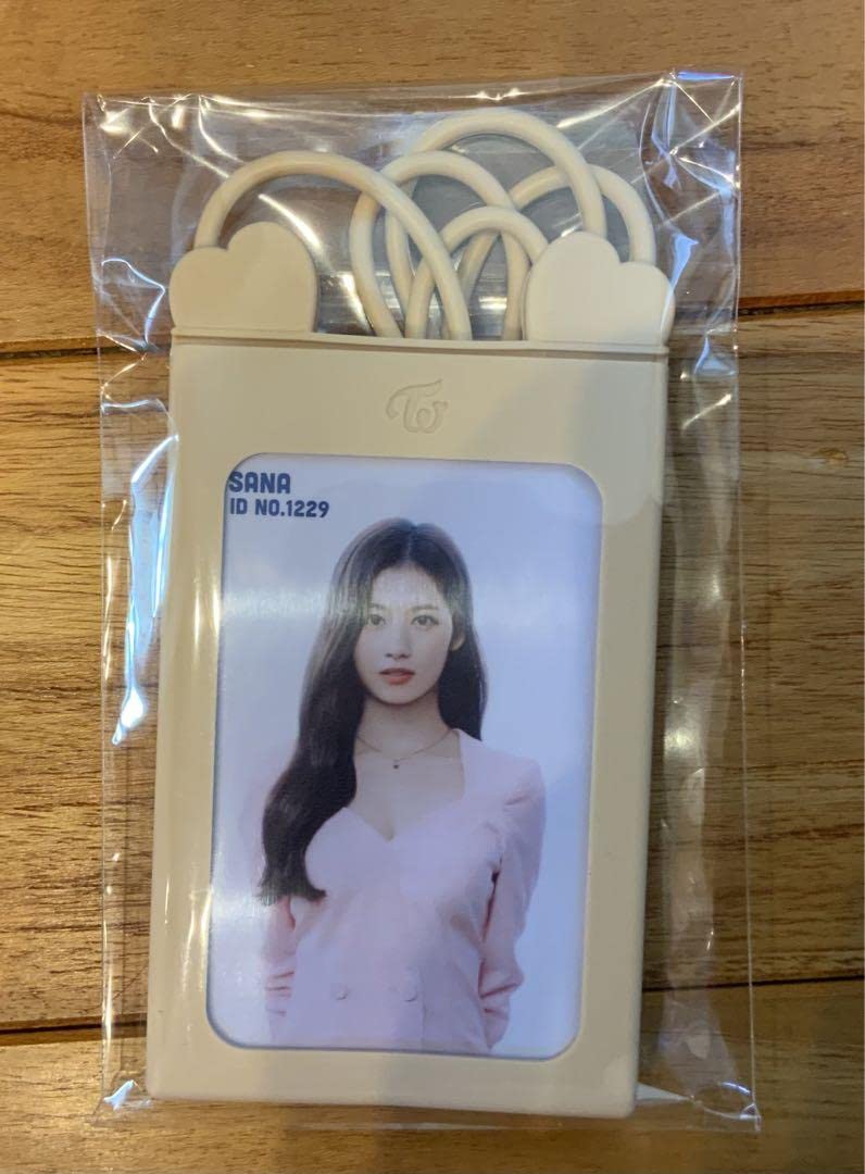 Twice Sana Siguris 2023 Card Holder ID Card