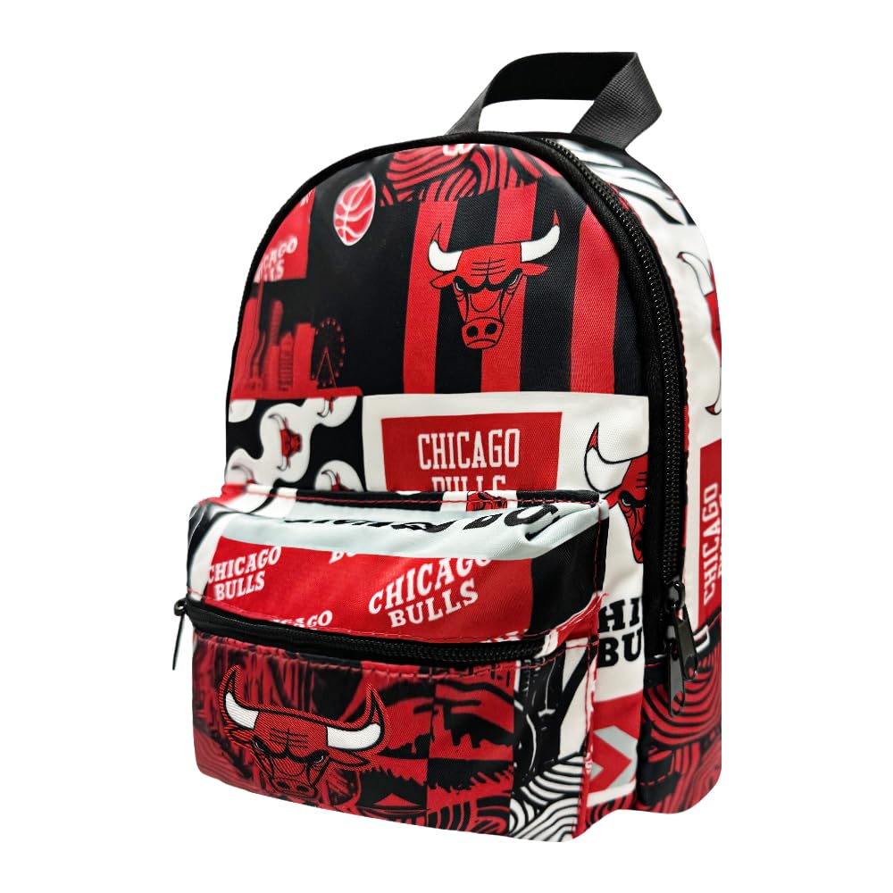 Pro Specialties Group Chicago Bulls Mini Backpack adult bag, perfect for women. Ideal small backpack Waterproof, and trendy