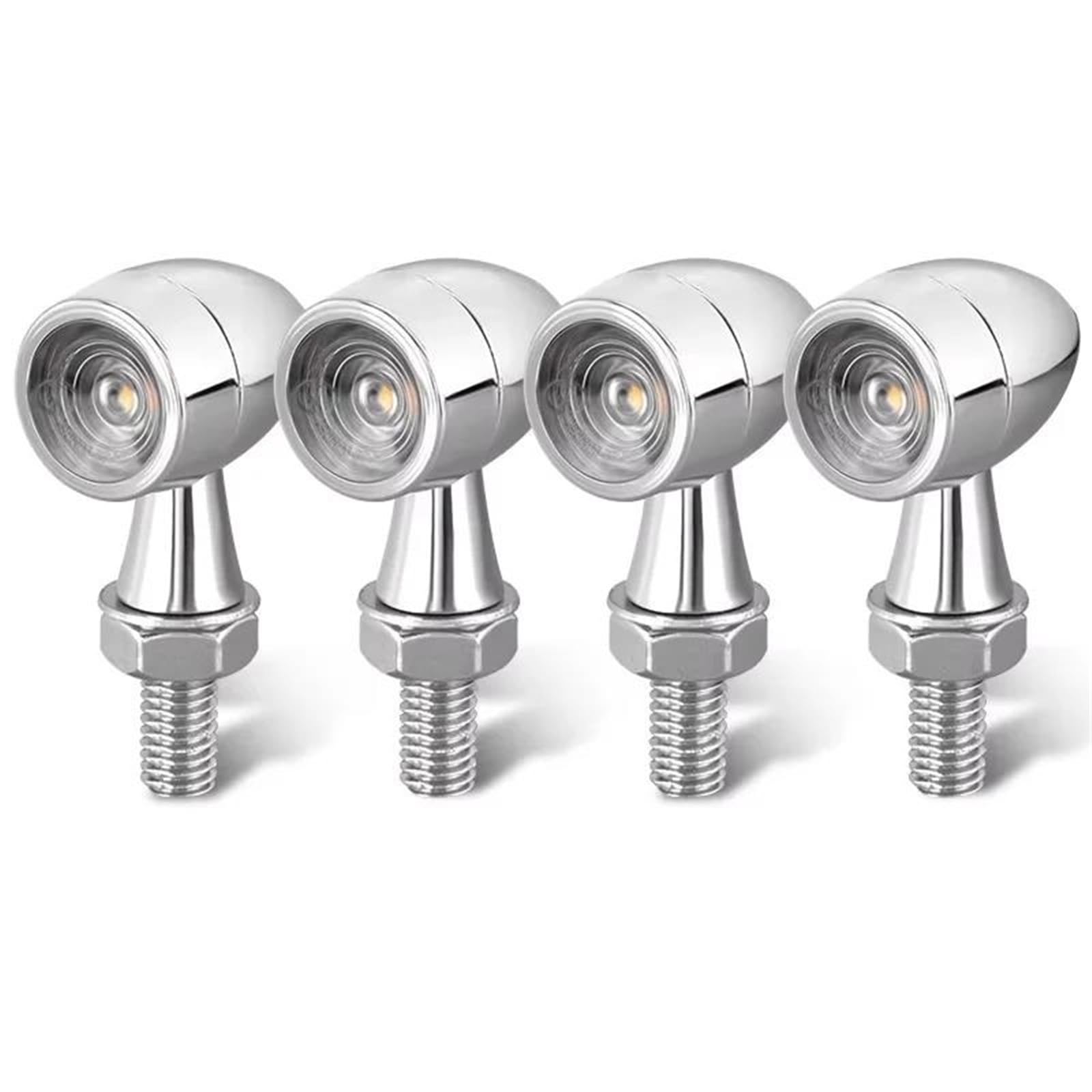 Faro Di Svolta Per Moto Per CRF250L CRF250L Rallying CRF300L Rallying CRF450L CRF1000 CRF1100 X-ADV750 ADV150 Luce lampeggiante indicatore(Giallo,4 pezzi)