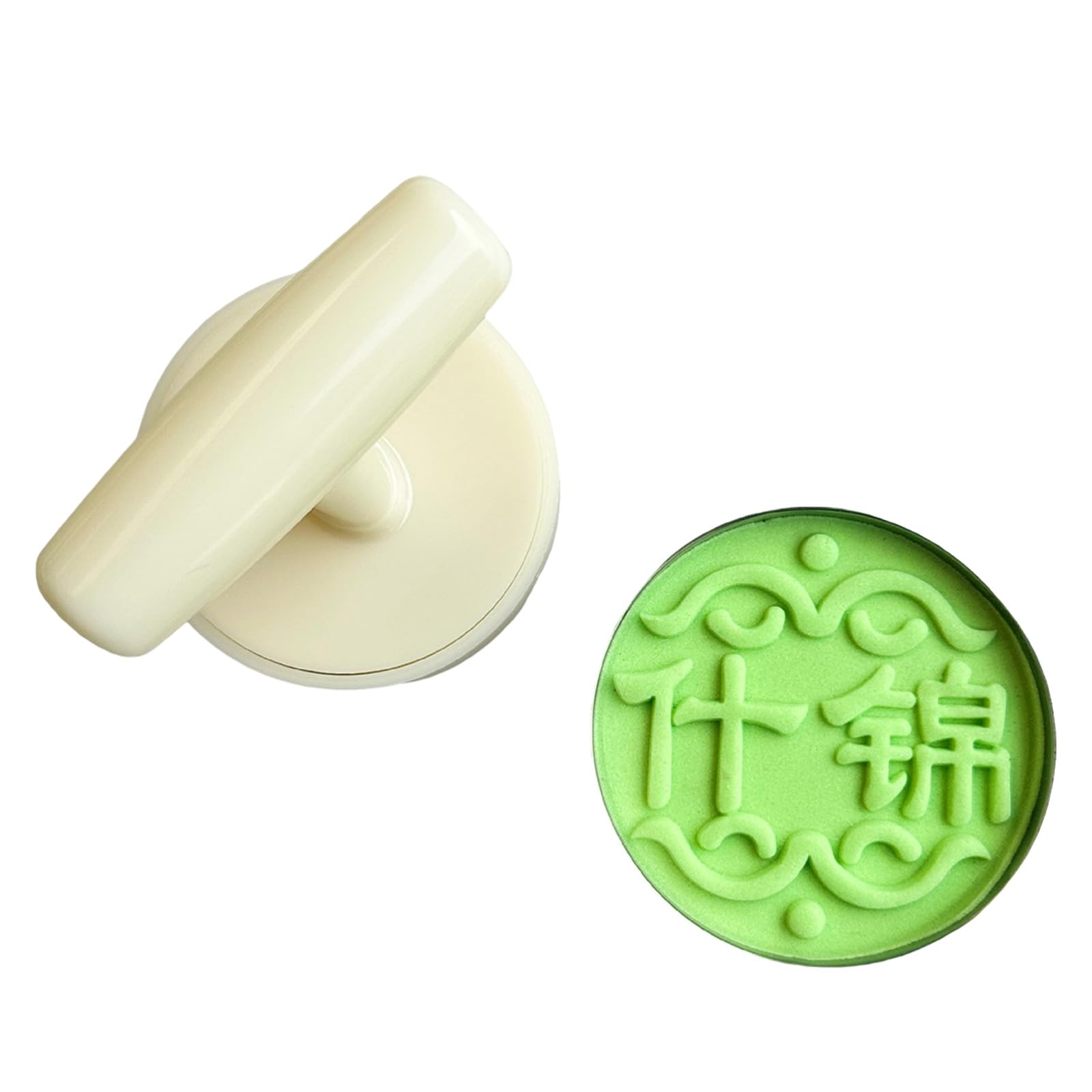 Hsioluted Chinese Character Cakes Press Molds Cookie Stamp MidAutumn Cakes Maker Decorating Tool for Making Cookie Maker