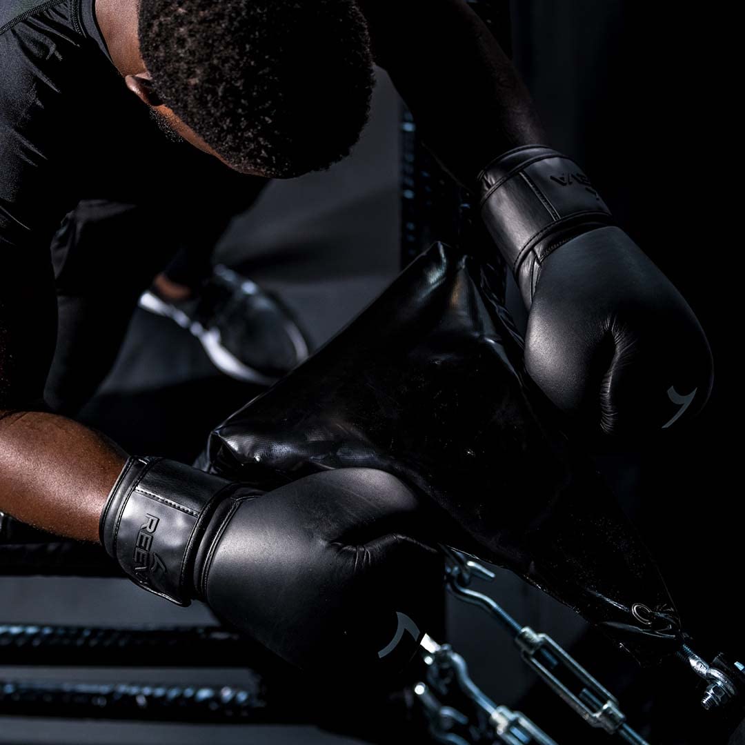 Reeva Guantoni da boxe vega in pelle | Per sollevamento pesi, allenamento di forza e fitness | Adatti per uomini e donne