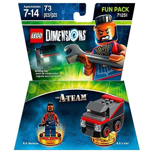 Warner Home Video - Games LEGO Dimensions, A Team Fun Pack B.A. Baracus - Not Machine Specific