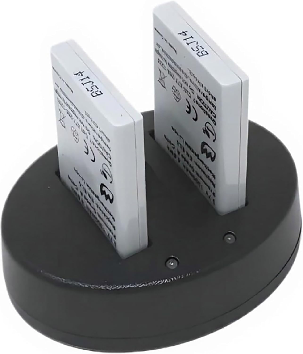 Replacement Battery for Nikon Coolpix S10 (2-Pack, 1300mAh) and Dual Charger