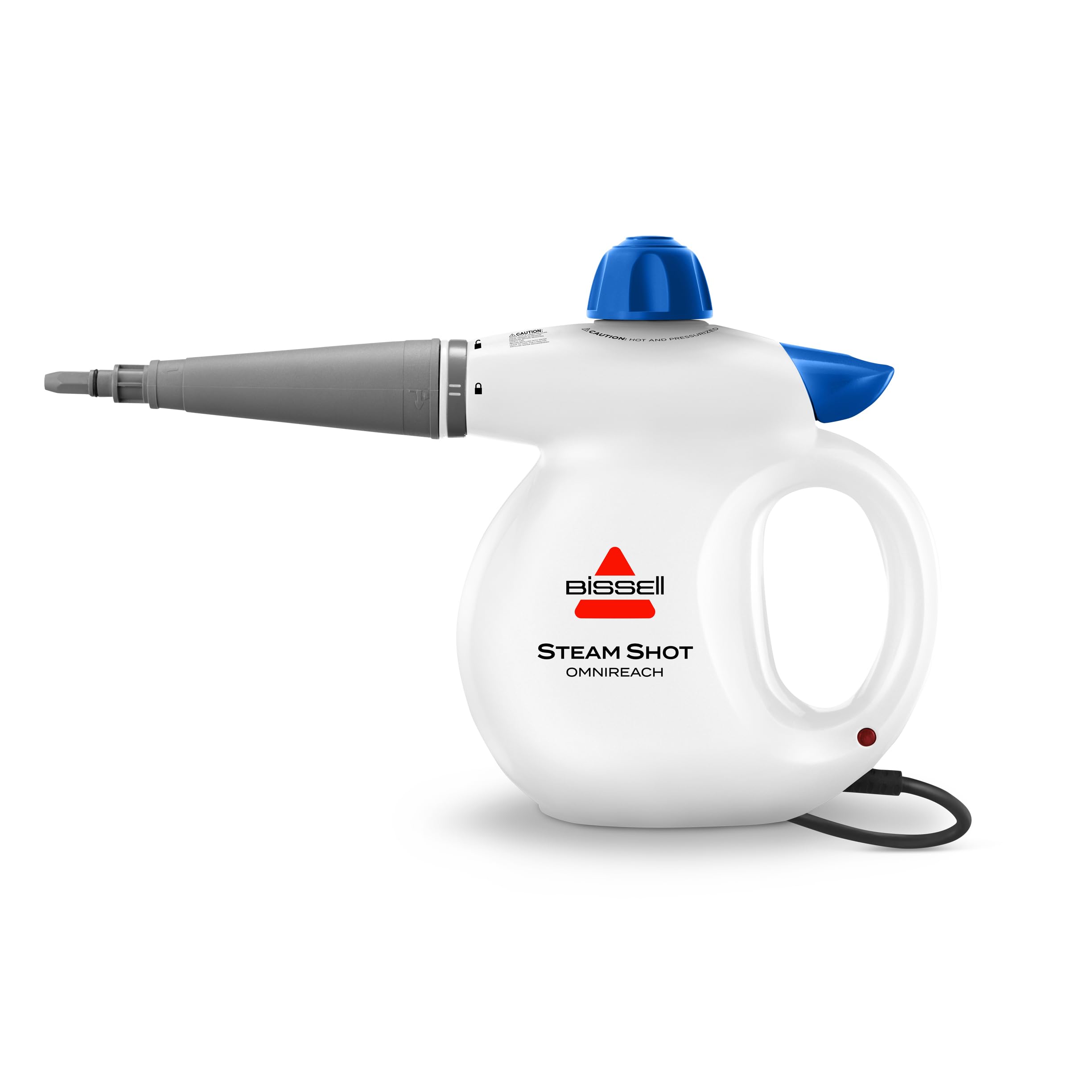 BISSELL Steam Shot OmniReach Handheld Hard Surface Steam Cleaner White - 4171H, New 2024 Model