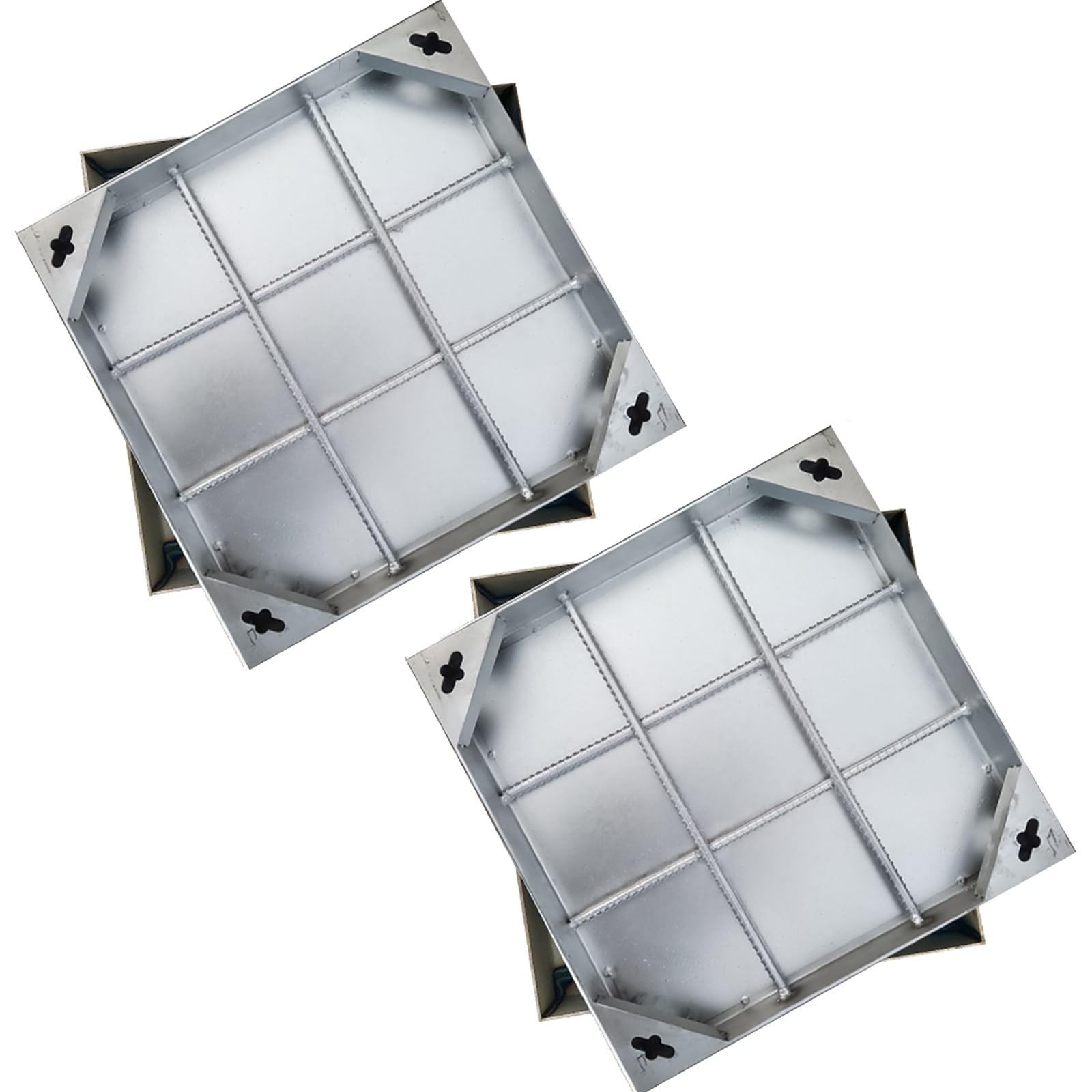 GJMSSMY Recessed Manhole Cover utility inspection lid underground access panel square lid patio access lid