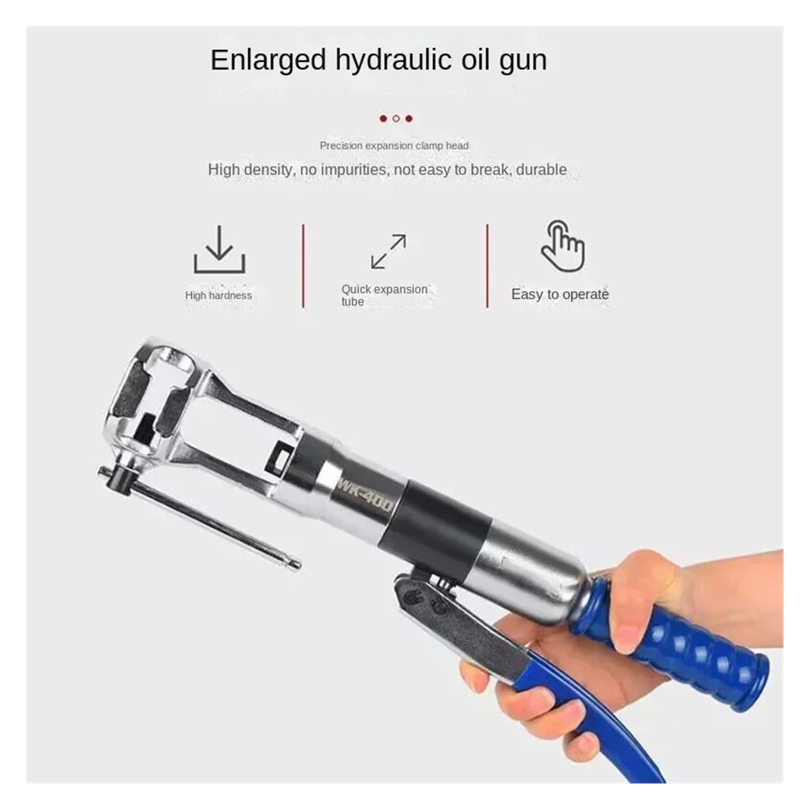Zaciskarka hydrauliczna WK-400 Zestaw Narzędzi Do Rozszerzania Rur Hydraulicznych 7-dźwigniowa Rura Kielichowa Przewodu Paliwowego HVAC 5-22 Mm za konserwację rurociągów
