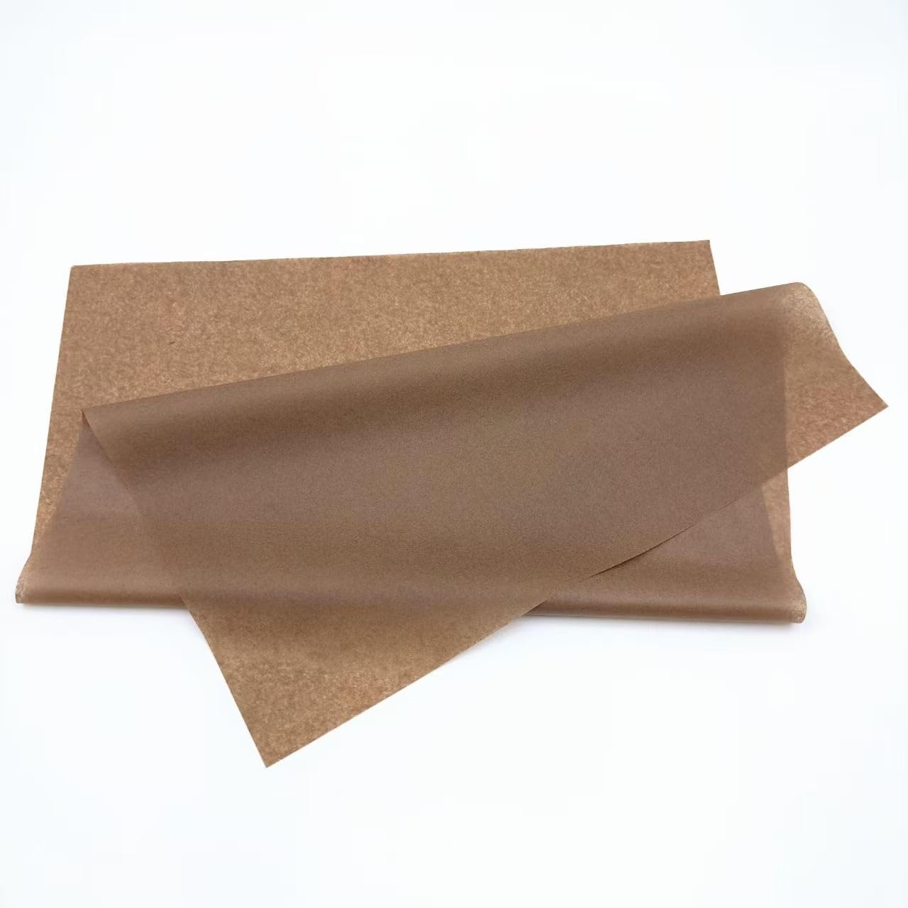 50 sztuk papieru bibułowego 70X50CM, papier do pakowania kwiatów, papier do scrapbookingu, papier do dekoracji prezentów, dekoracja domu i imprezy (kolor: khaki)(Dark brown,70 * 50cm)