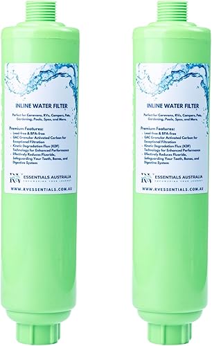 Inline Water Filter 2-Pack NSF Certified