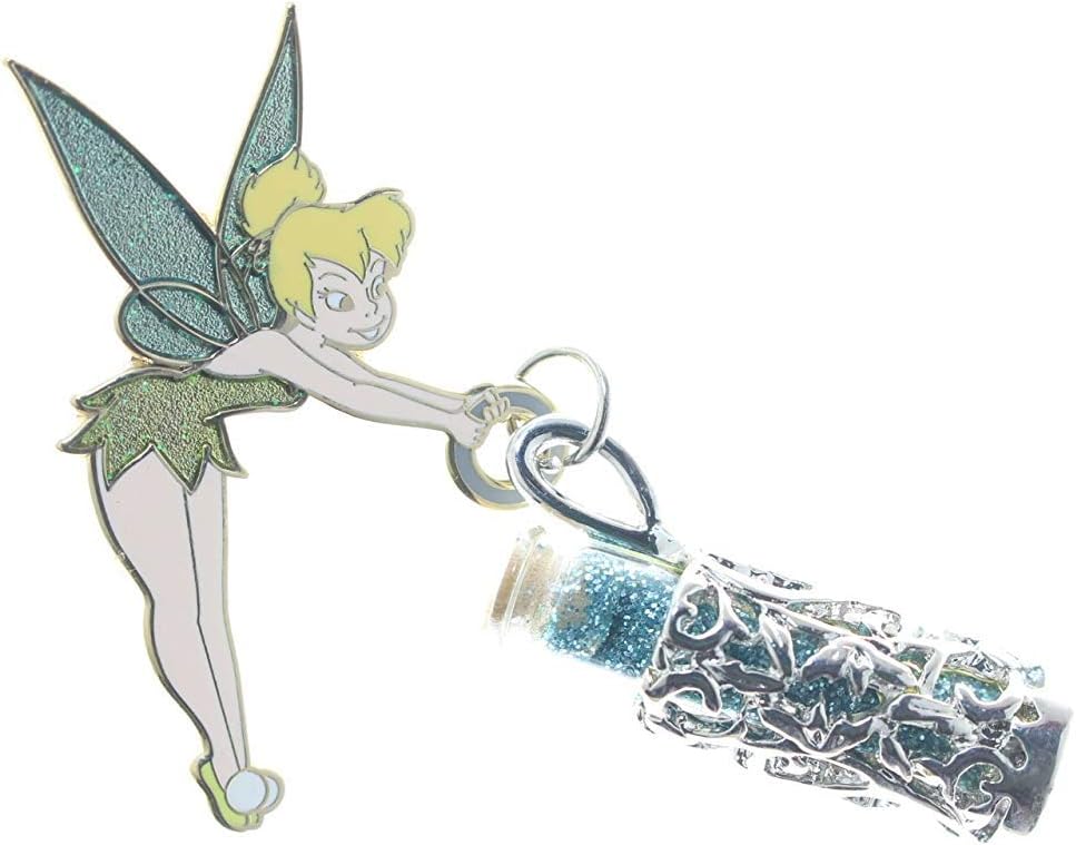 Disney Tinker Bell - Vial of Pixie Dust Pin, Multicoloured, Small