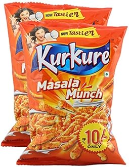 Kurkure Star Combo - Namkeen Masala Munch, 50g (Pack of 2) Promo Pack