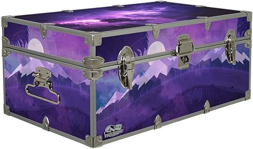 Miniatura 8 de C&N Footlockers Troncos de almacenamiento de diseñador – Temas de alta tecnología – 32 x 18 x 13.5 pulgadas – Duradero y construido para durar, con