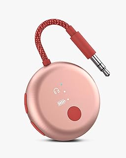 Avantree SoundJet R1 – 25Hr Airplane Bluetooth Adapter for All AirPods (Pro/Max) with Qualcomm Chipset & aptX Adaptive, Wireless Audio Transmitter for Flight Travel, Works with Bose & Other Headphones