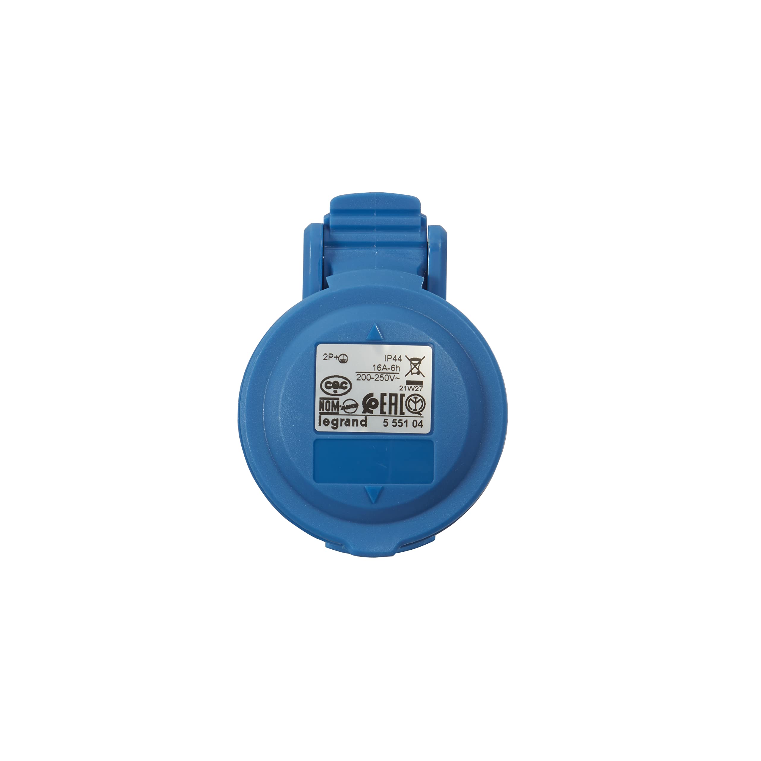 Image secondaire de Legrand 555104 Prise mobile P17 IP44 16A, 200V~ à 250V~, 2P+T