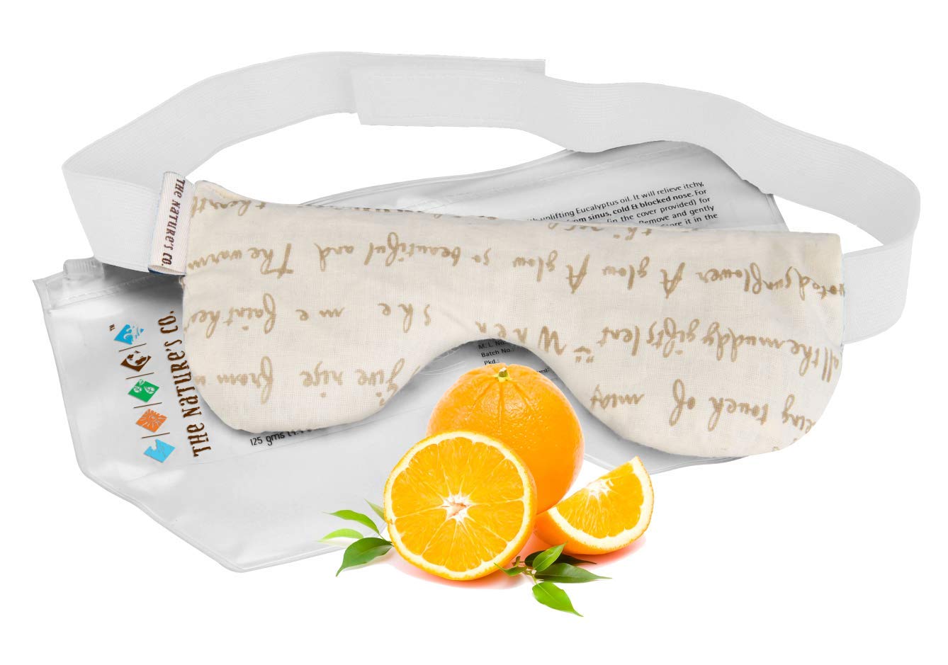The Nature's Co.ORANGE EYE PILLOW WITH BAND