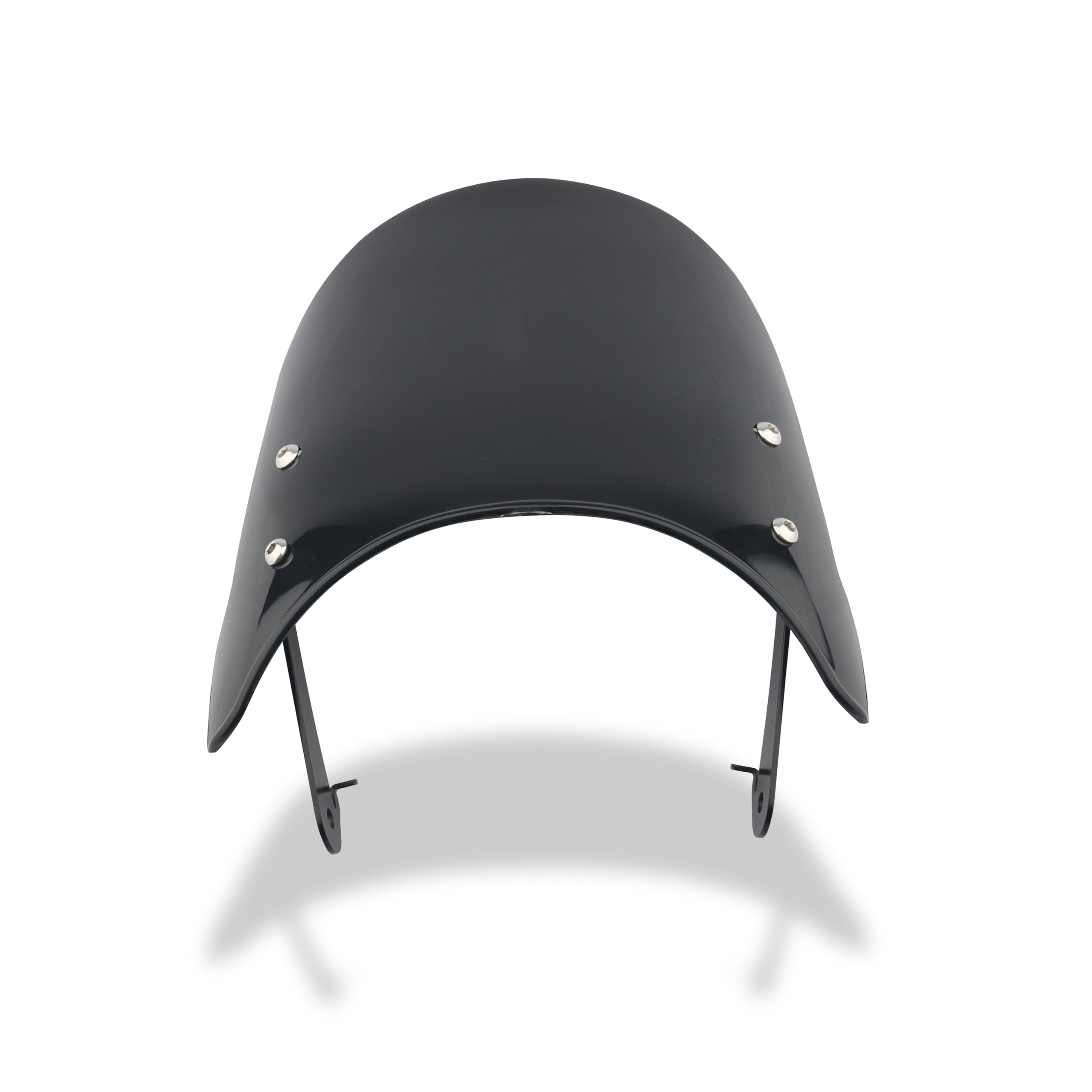 Jiafour Motorcycle Windshield Aluminum Windshield Windscreen Visor Wind Screen Deflector Kit Compatible for XSR 900 2022-2023 (PC-Black)