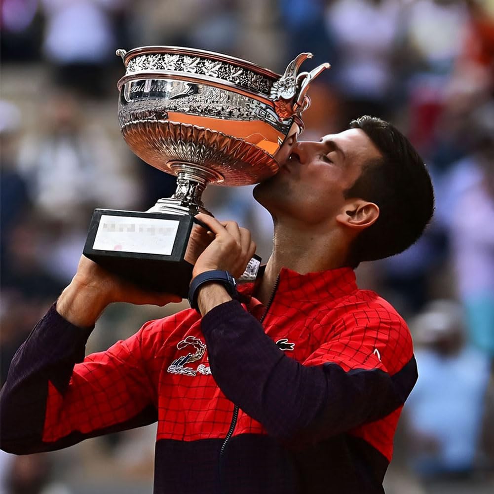 French-Open-Champion-Trophäe Tennis-Meisterschaft Musketeers-Cup Trophäen Grand-Slam-Souvenirs Sport-Sammlerstücke Barthemen-Ausstellungsornamente
