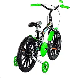 Bicicleta Infantil Aro 16 Passeio KTX Bike Masculina Verde Hard