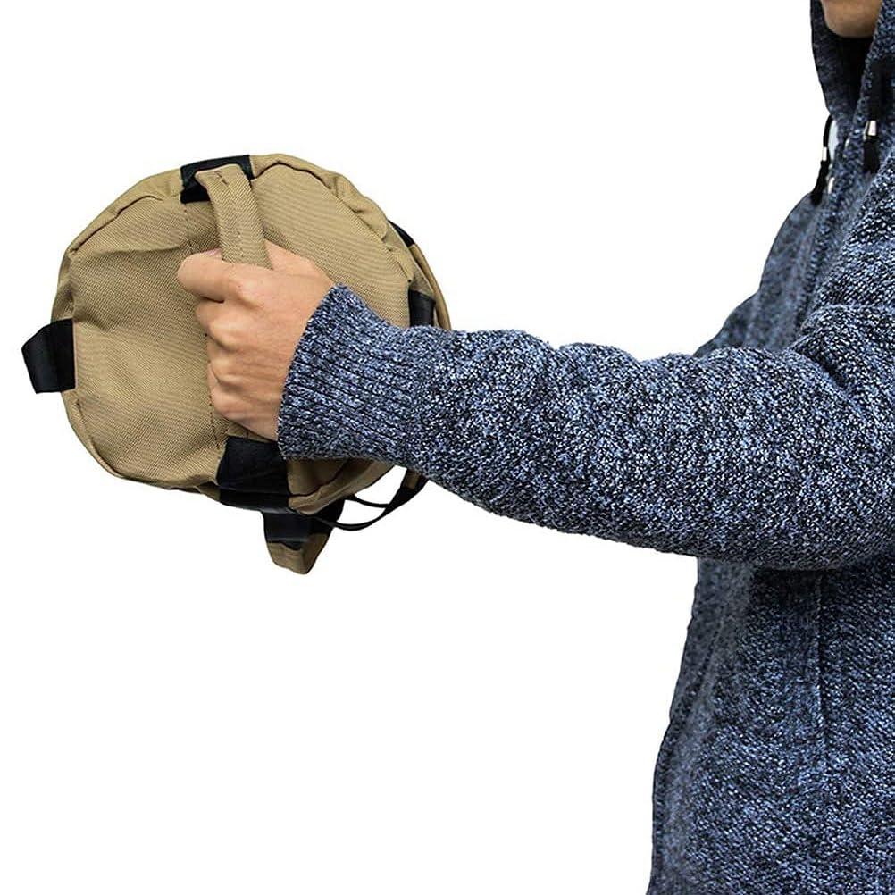 Genérico Fitness Saco de Arena Saco de Arena Ajustable vacío for Entrenamiento con Pesas Asas múltiples for Mayor Fuerza Funcional