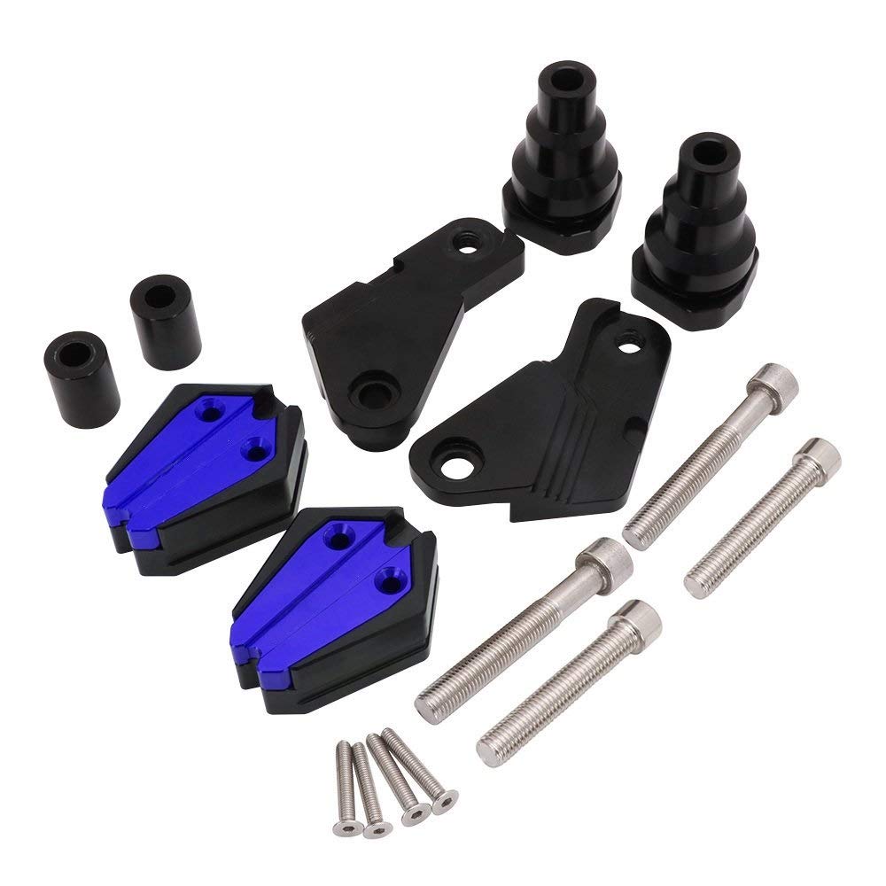 Moto Part Motorcycle CNC Anti Crash Falling Pad Falling Protection Frame Slider Engine Guard For S-uzuki GSXR1000 2009-2016 GSX-R GSXR 1000 (Color : 3)