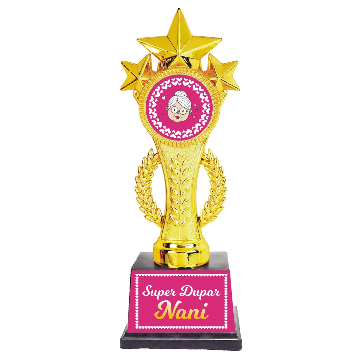 Birthday | Anniversary | Mothers Day | Super Duper Nani Star Award Trophies | Momento Gift for Nani Birthday Special-picture-11