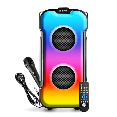 pTron Fusion Party V3 40W Karaoke Bluetooth Party Sp pTron Fusion Party V3 40W Karaoke Bluetooth Party Sp