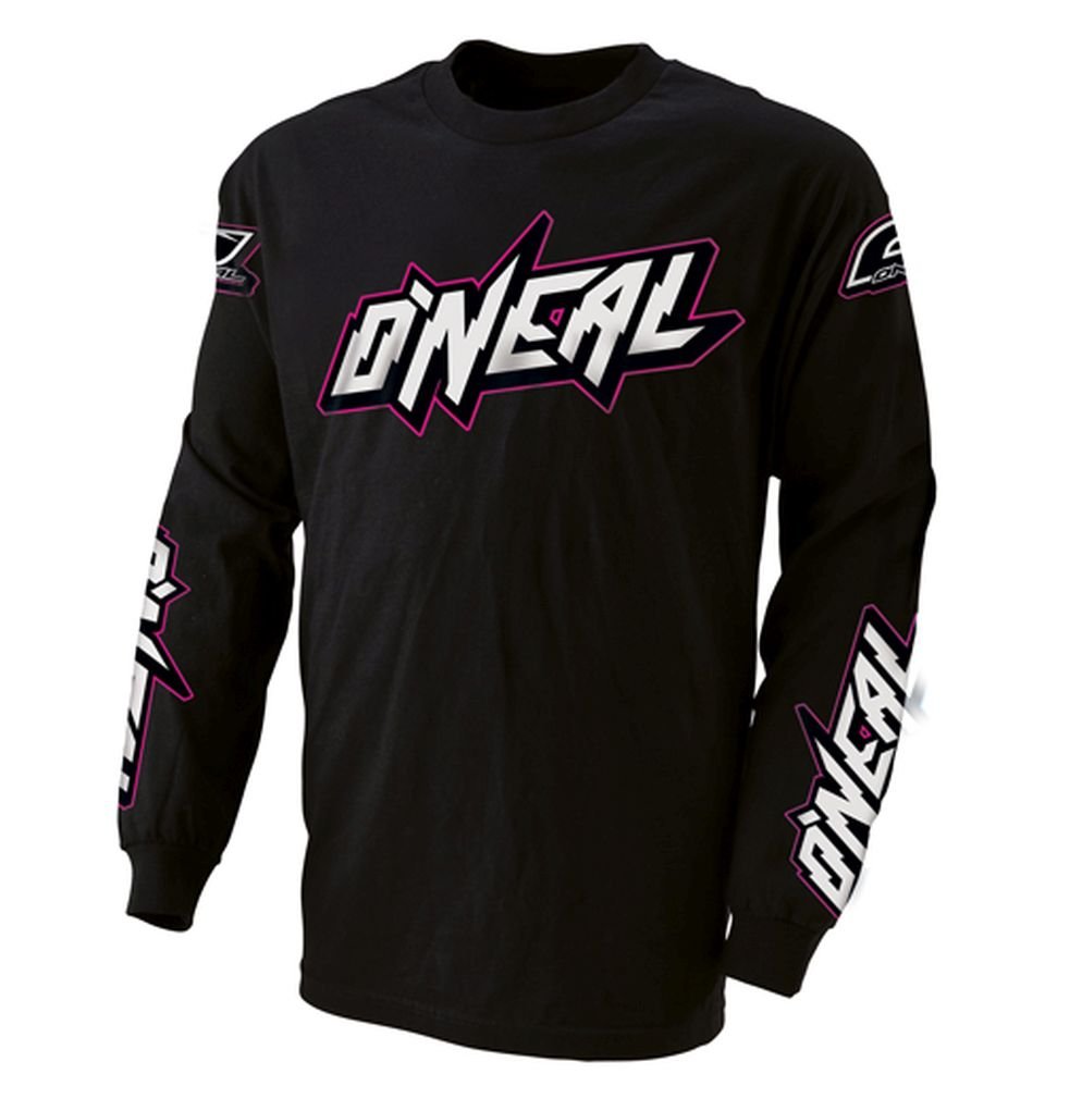 O'Neal Demolition '85 Jersey (Black/Pink, Medium)