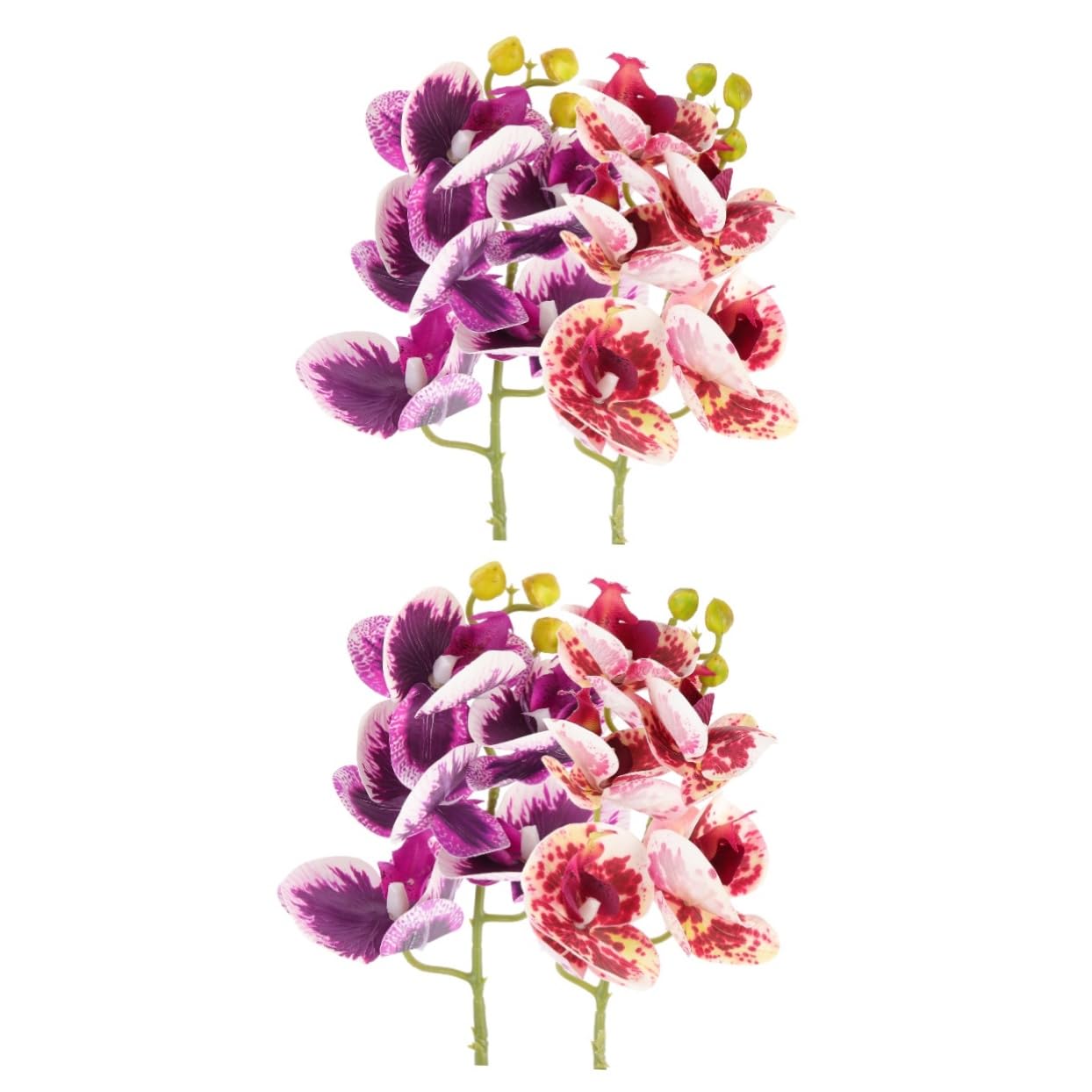Angoily 4piezas Plantas Artificiales para Terrarios y Acuarios Decoración De Reptiles Accesorios para Tortugas y Lagartos Ornamentos Naturales Lifelike