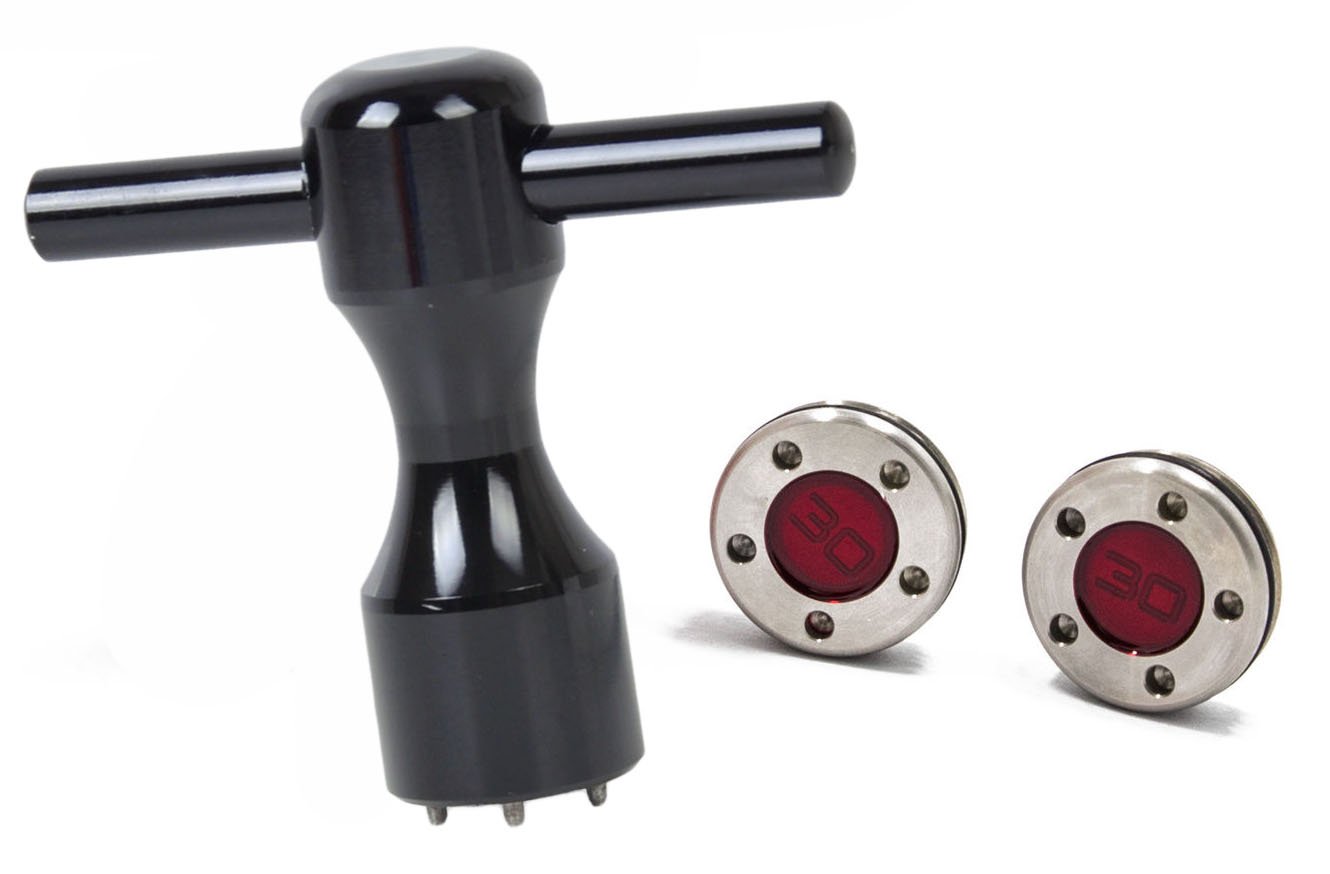 QHALEN Golf Red Weights with Black Wrench for Titleist Scotty Cameron California Newport Kombi My Girl Putters New