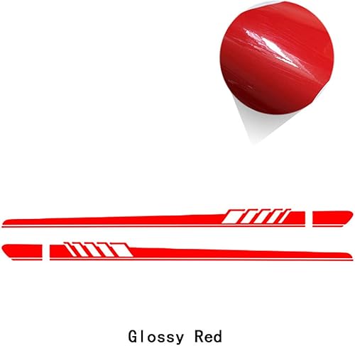 Miniatura 7 de Adhesivo adhesivo para automóvil para Toyota Camry Avalon 2018-2020, calcomanías de falda de rayas laterales para puerta de automóvil, accesorios de