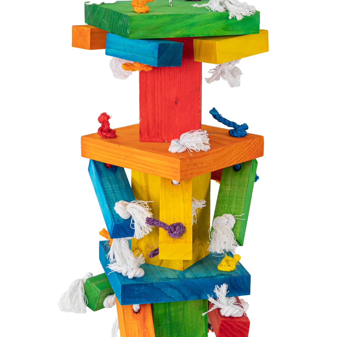 HappyBird Paradise Knoten Block Kauen Spielzeug
