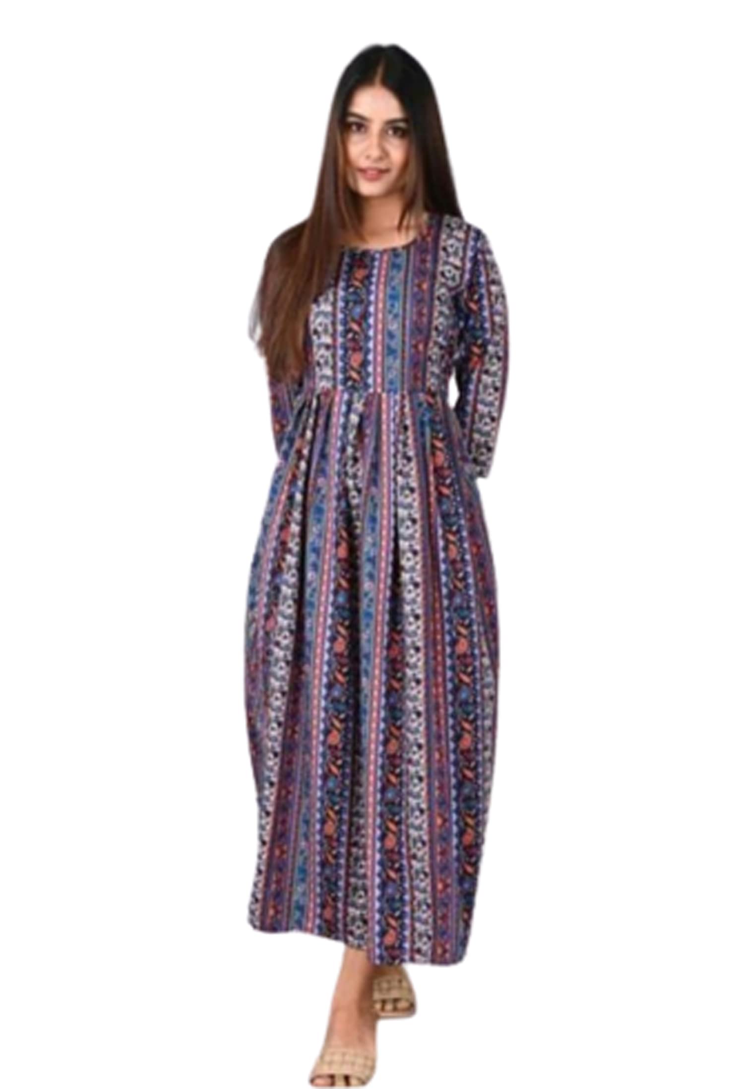 Crepe Printed Dress-image-32