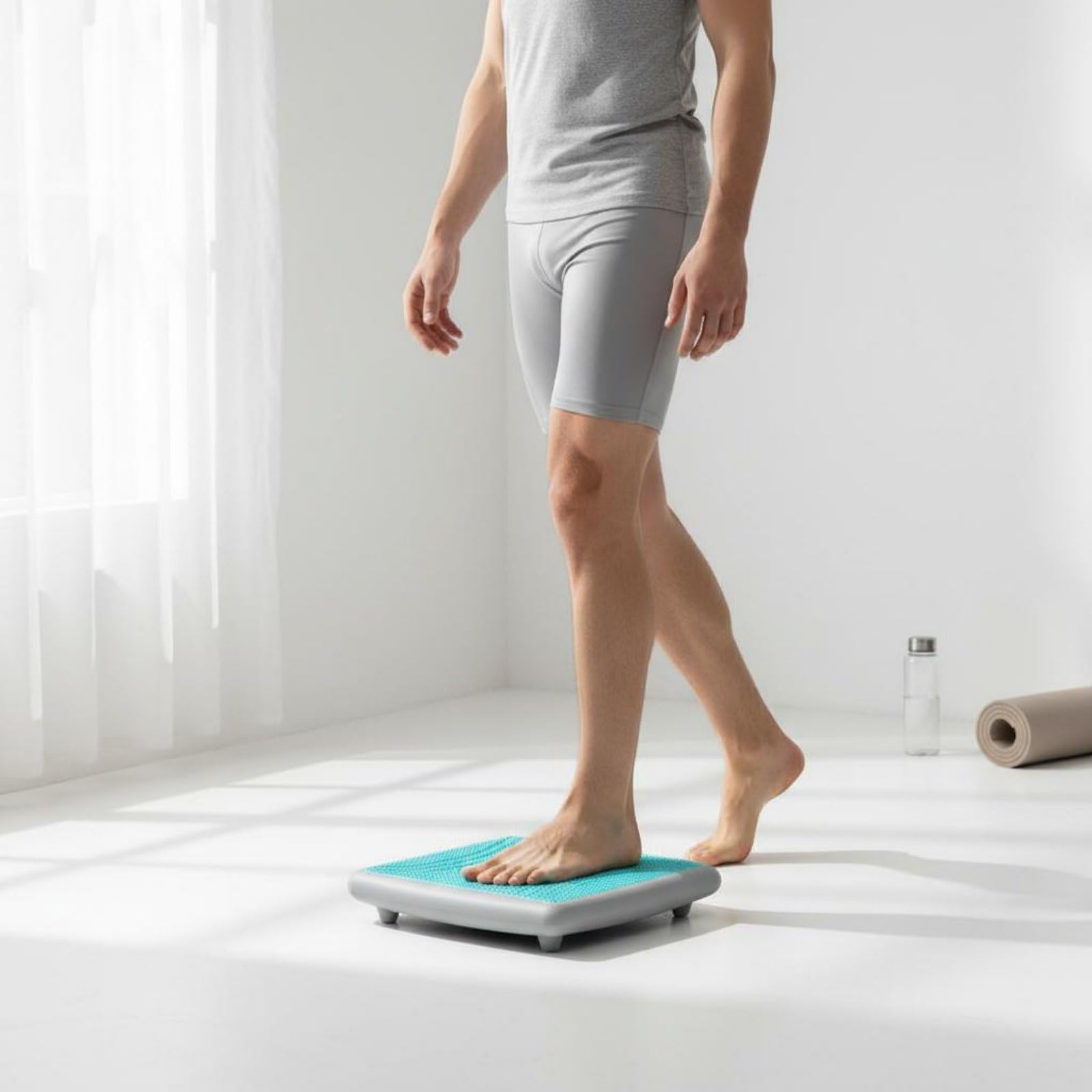 Training Balance Board Pedana Fitness Tavola Equilibrio Disco Oscillante in PP E TPE per Rinforzo Core E Stabilità con Base Resistente Adatta per