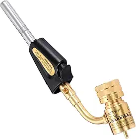 Maçarico Portátil Automático Turbo Torch Gás Mapp