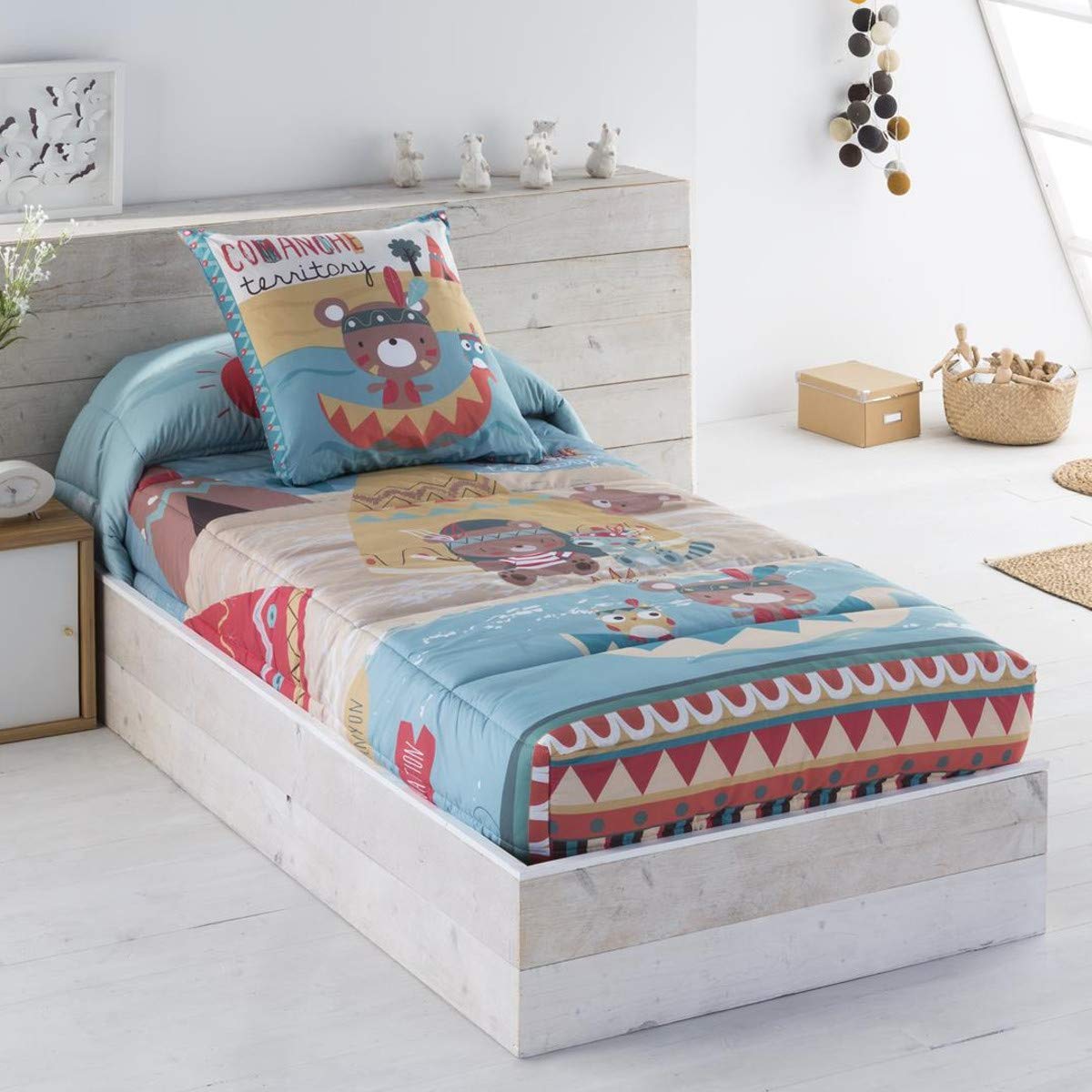 TEXTILONLINE - Edredón Ajustable XI (Cama 105 cms., Unico)