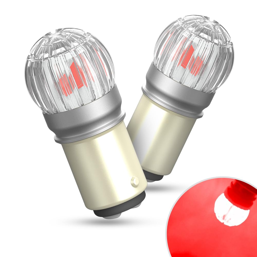 AUXITO 1157 LED Bulb Red