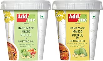 Hand made combo Pack pickle 1kg Mango Pickle 500g aam ka achar in Mustard Oil, homemade Pickle Mixed achaar 500g pack of 2