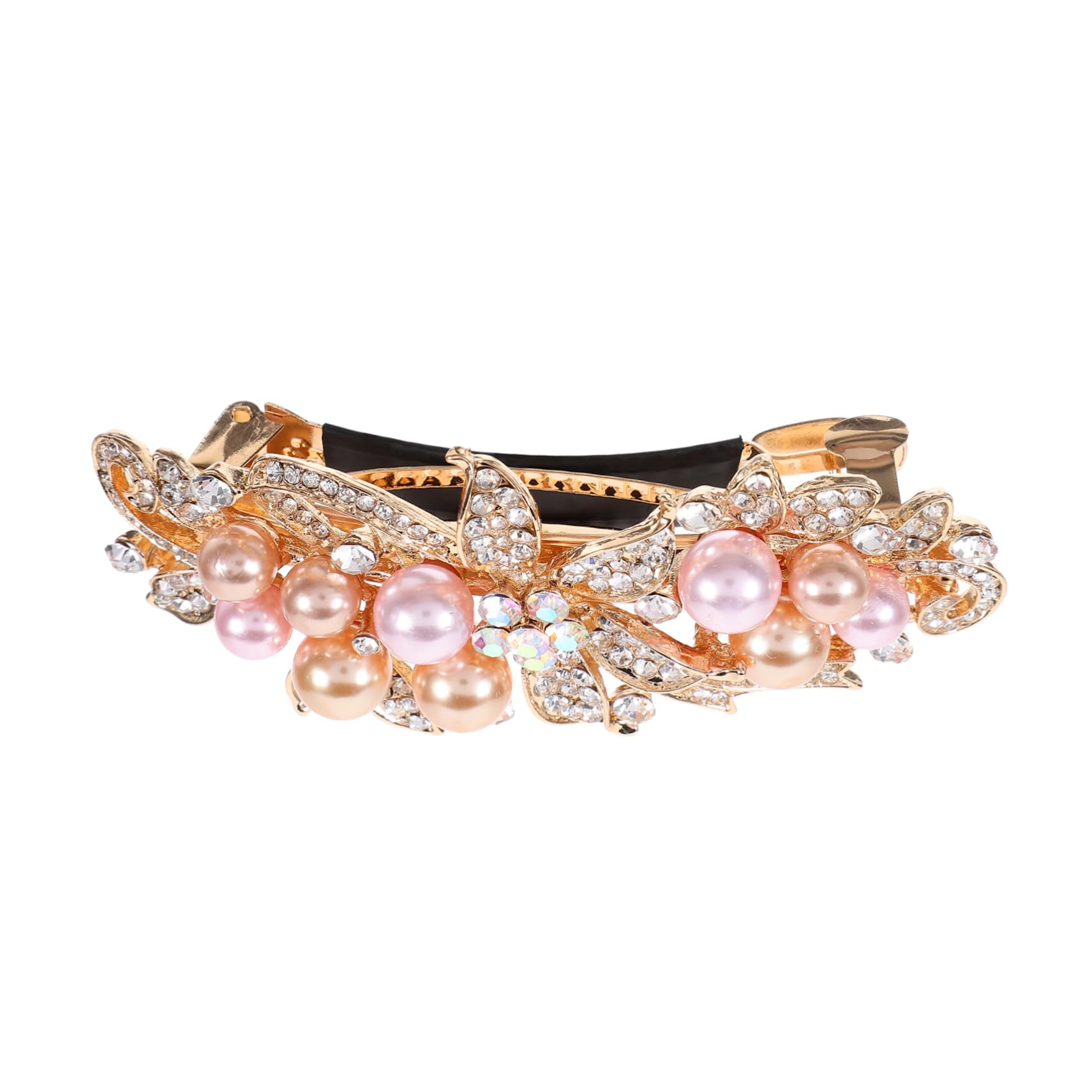 FRCOLOR 4 pezzi di strass forcine per capelli da donna fermagli per capelli forcine per capelli strass primavera fermagli per capelli con sposa lega di zinco accessori perla