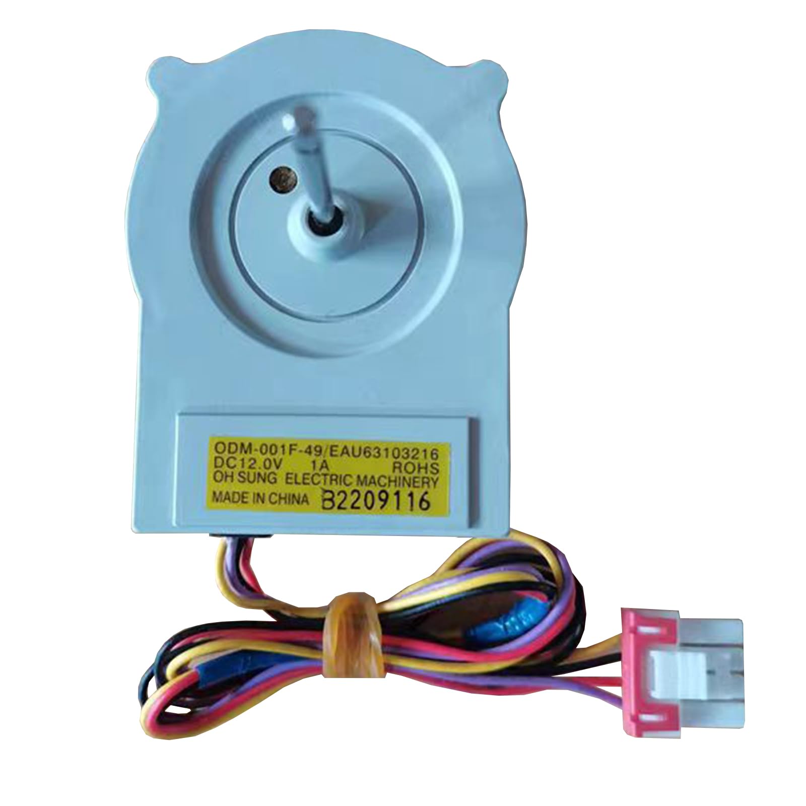 ODM-001F-49/EAU63103216 Kompatibel mit LG Kühlschrank Gefrierschrank DC Lüftermotor Lüftermotor, 12v 1A