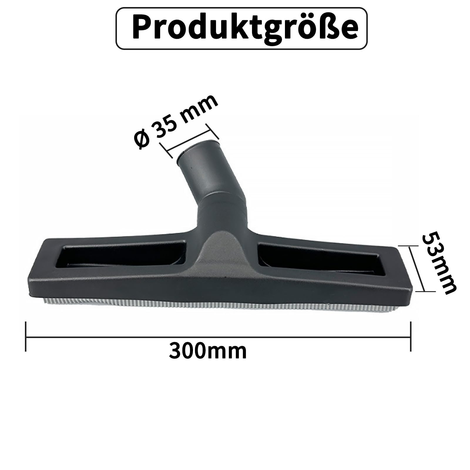 35mm Wassersaugdüse Hartbodendüse Staubsaugerdüse, Nassdüse Nasssauger Wasserdüse, Universelle Bodendüse für Nass, Staubsauger Bürste für Miele, Philips, Samsung, Siemens, Panasonic