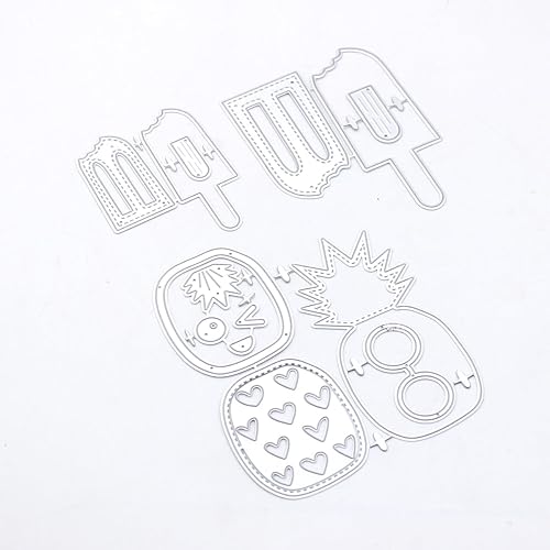 KSCRAFT Plantillas de troqueles de corte de metal para álbumes de recortes, decoración en relieve, tarjetas de papel DIY