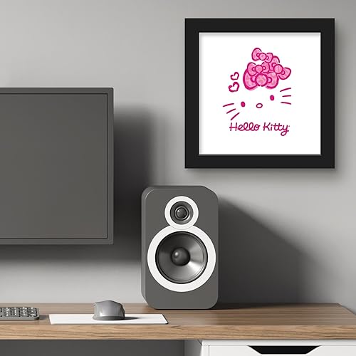 Miniatura 9 de Trends International Gallery Pops Sanrio Hello Kitty - Póster de pared en lienzo con lazo rosa Jungle Paradise, 12.00 x 12.00 pulgadas, lienzo