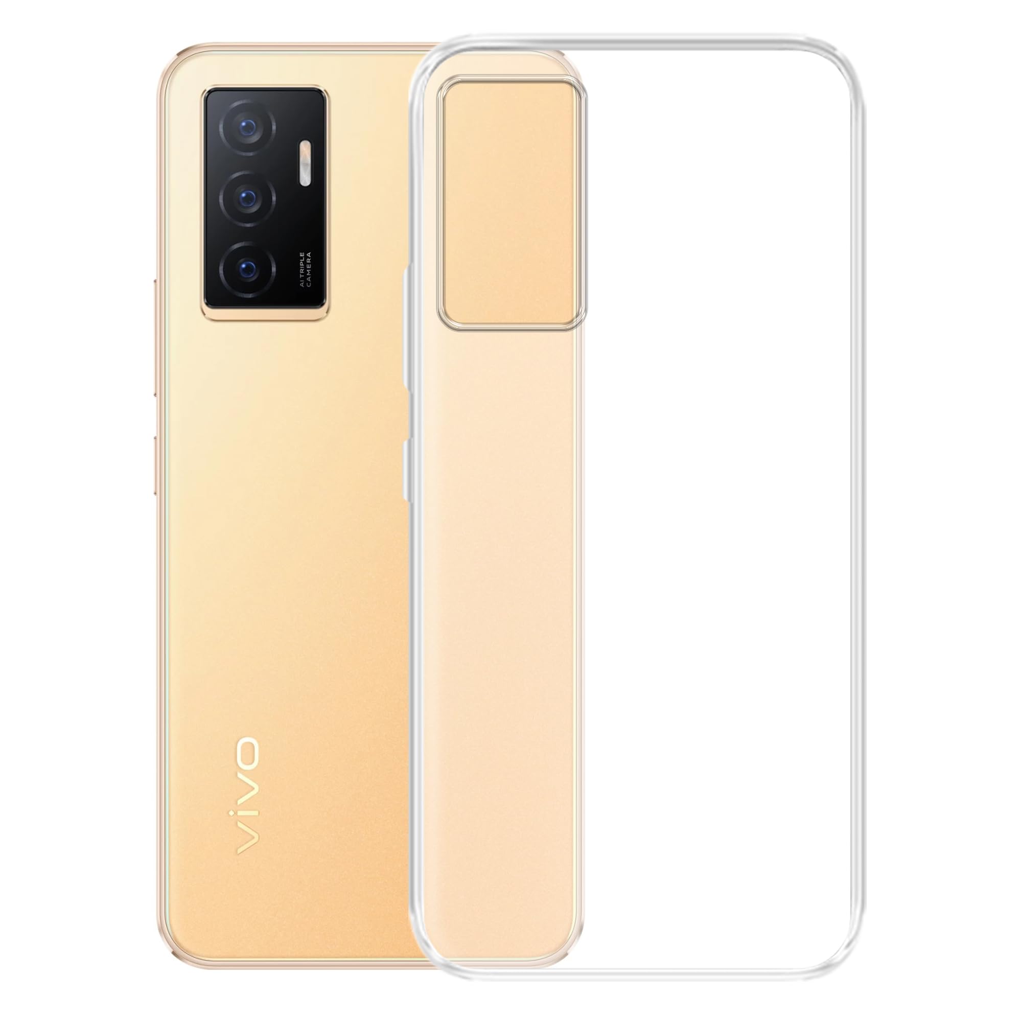 Zapcase Back Case Cover for Vivo V23e 5G | Compatible for Vivo V23e 5G Back Case Cover | 360 Degree Protection | Soft and Flexible (TPU | Transparent) (B0D1MWYN31) Amazon Price History, Amazon Price Tracker
