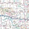 Rand McNally Easy to Fold: North Dakota, South Dakota Laminated Map #3